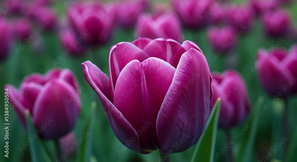 Velvet Majesty: A Tulip's Embrace AI Generated Velvet Majesty: A Tulip's Embrace AI Generated