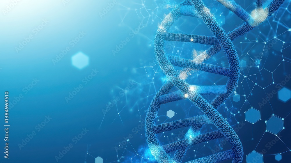 DNA double helix medical background illustration DNA double helix medical background illustration