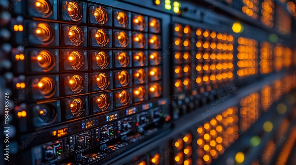 Server Room Lights with Data Center Technology. Server Room Lights with Data Center Technology.