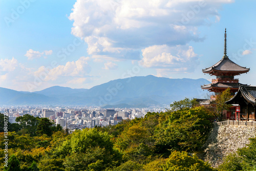 Kiyomizu-dera temple in Kyoto photo