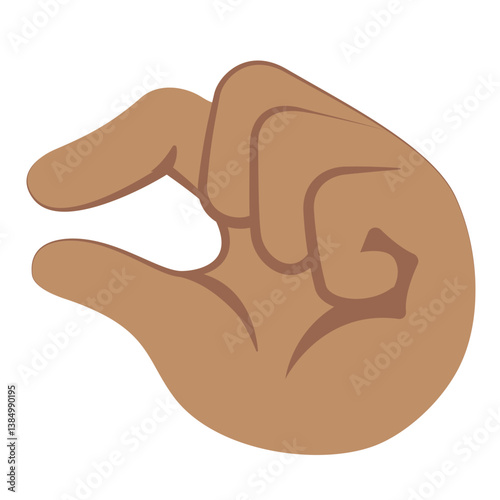 Pinching Hand: Medium Skin Tone

