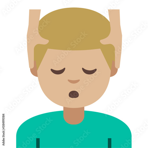 Head Massage (Light Skin)
