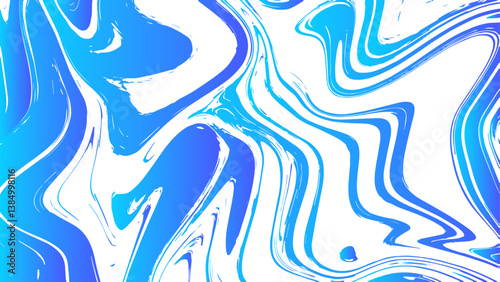 Abstract Marble texture background. Colorful mixing oil paint texture. Splash of paint. Colorful liquid. Background with gradient oil painting texture. Horizontal banner with waves and marble ink 