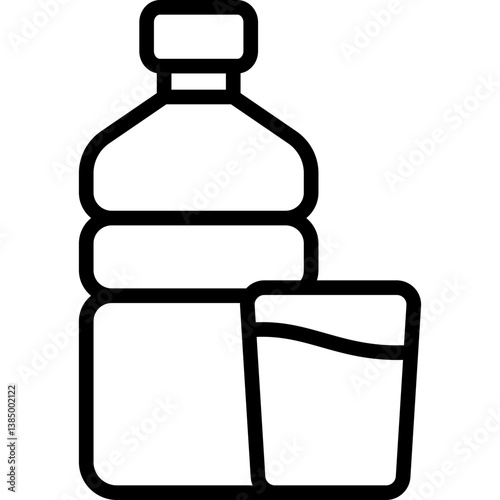 mineral water icon
