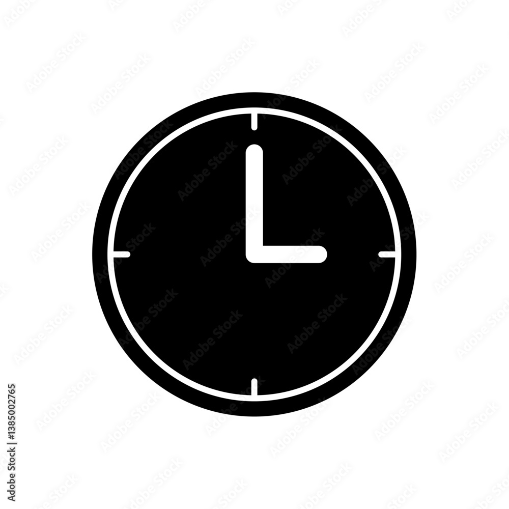 Icon a time, isolated against a clean background. Icon a time, isolated against a clean background.