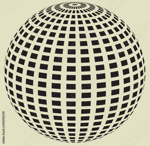 Business logo Wold dot square shape vector-2
