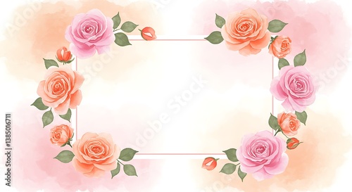 Roseate Reverie AI Generated