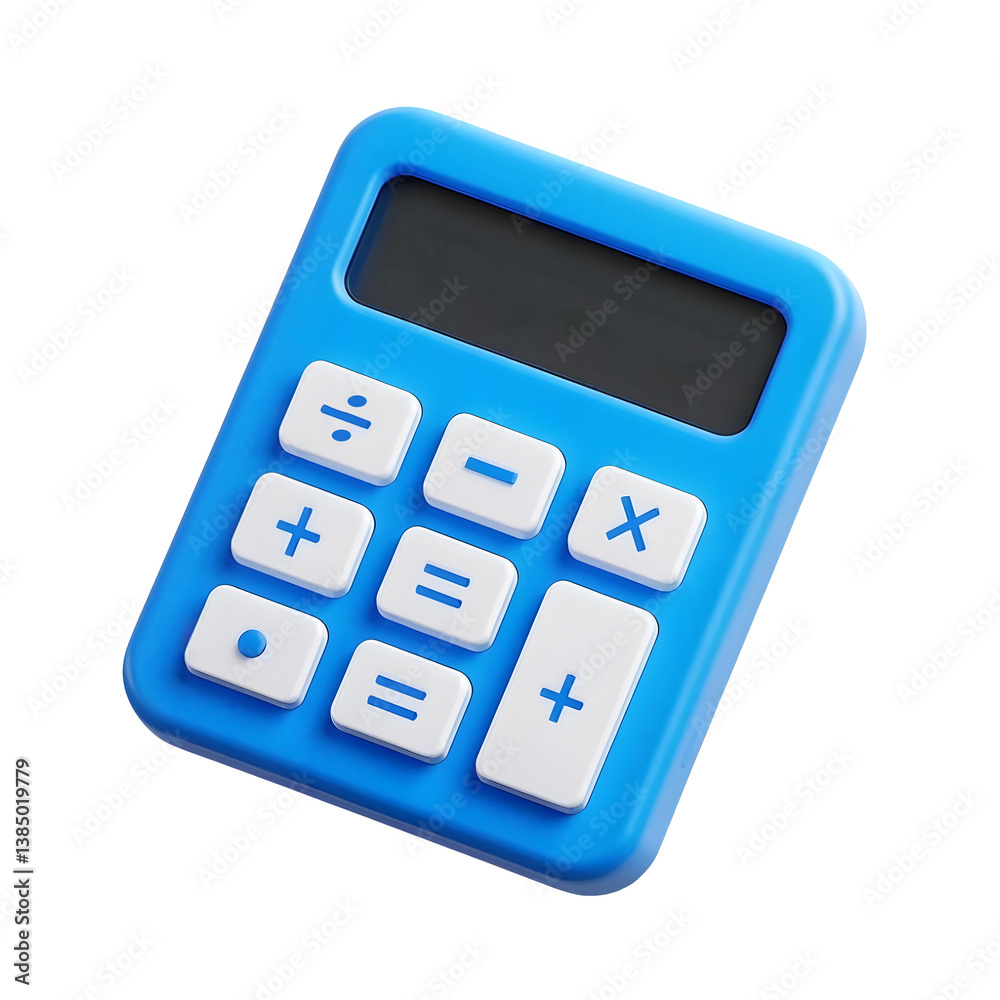 calculator isolated on white calculator isolated on white