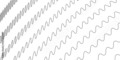 Curved net pattern. wavy lines for net tools Seamless design for sportswear or equipment like soccer goals  volleyball nets  basketball hoops  hockey nets  and athletic gear. vetor illustration