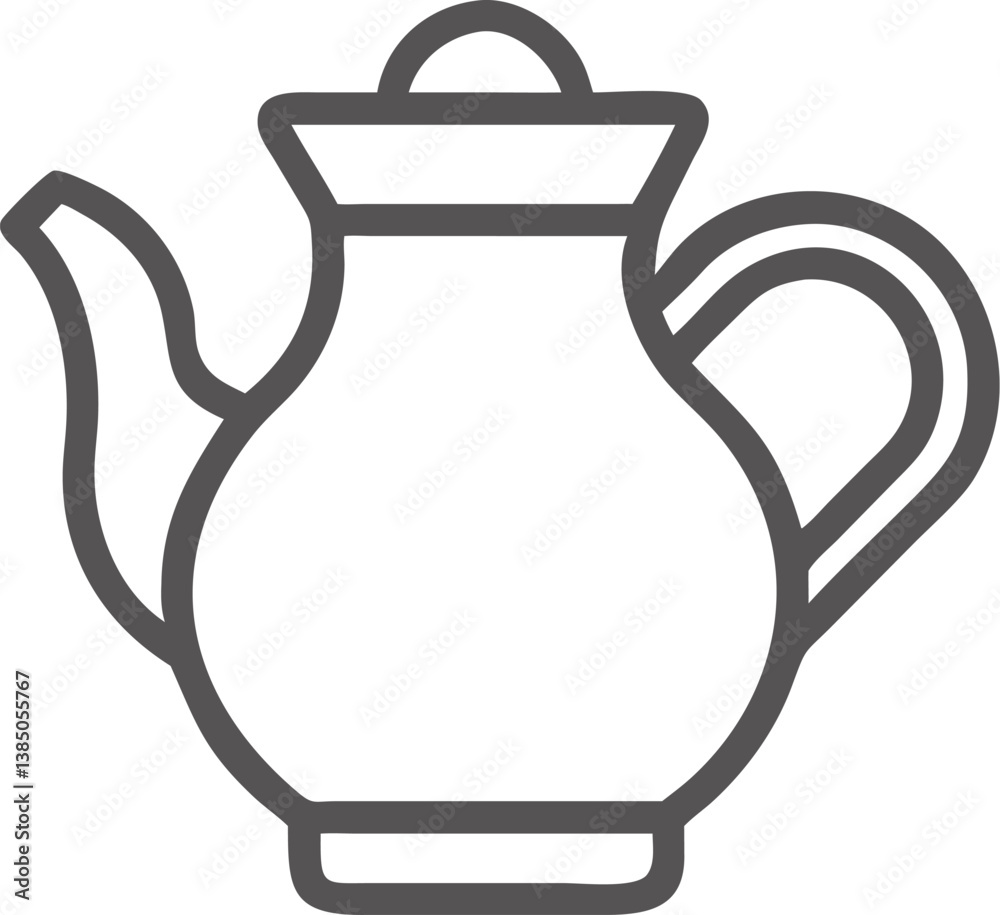 clay-teapot-line-icon clay-teapot-line-icon