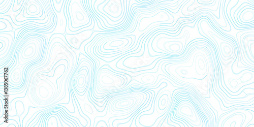 Abstract lines background Topographic map patterns White wave paper curved reliefs abstract background.Vector illustration