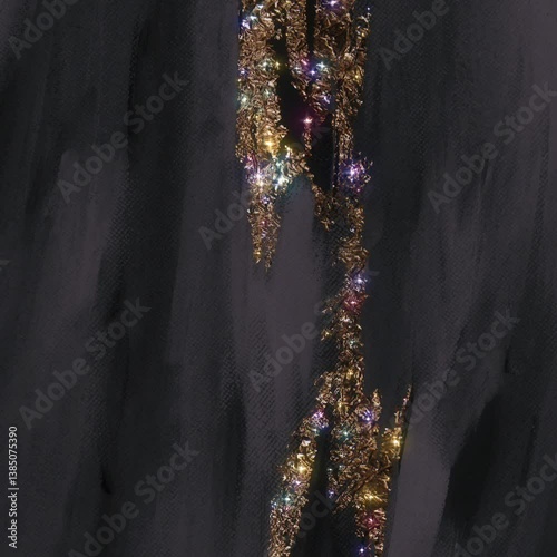 Black Glitter Animation Background Wallpaper