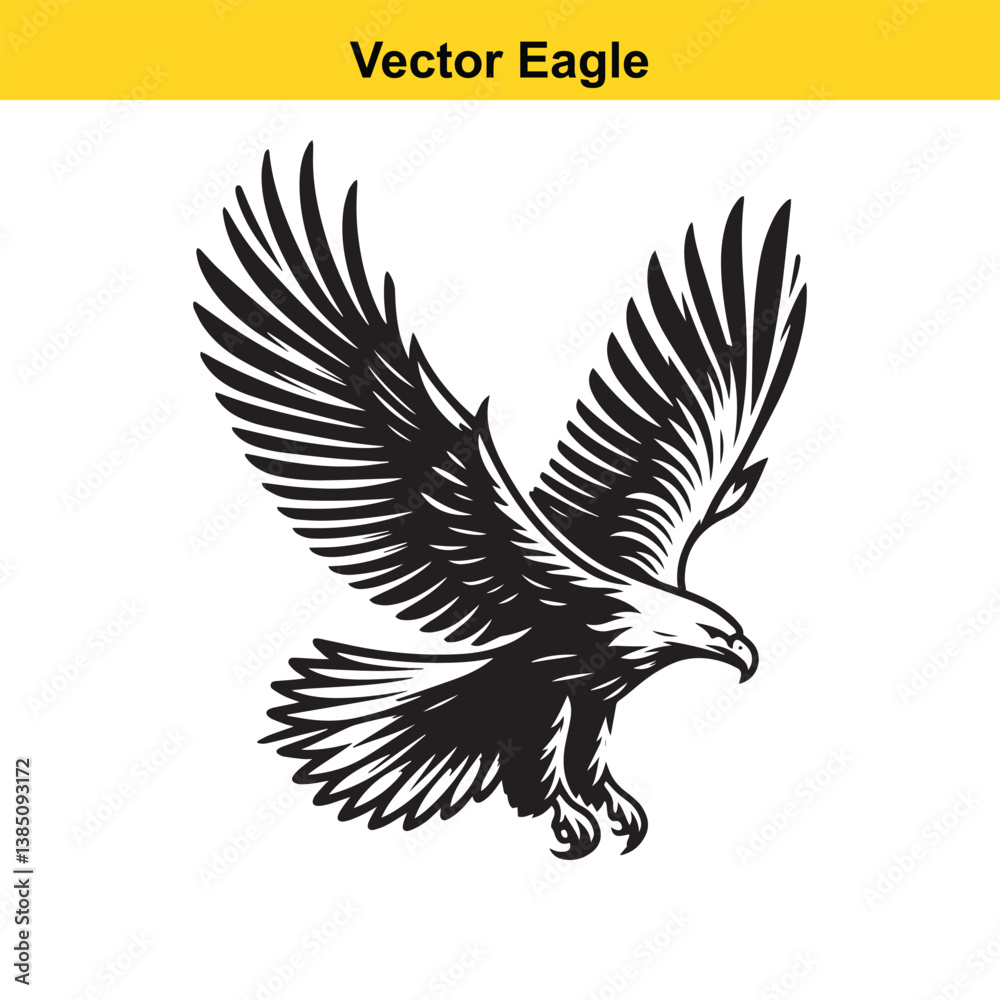 Fototapeta premium Vector eagle