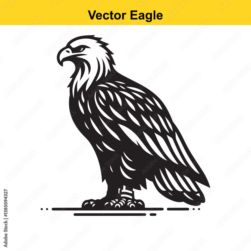 Obraz premium Vector eagle