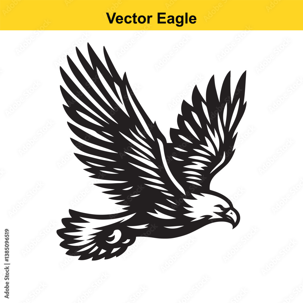 Fototapeta premium Vector eagle