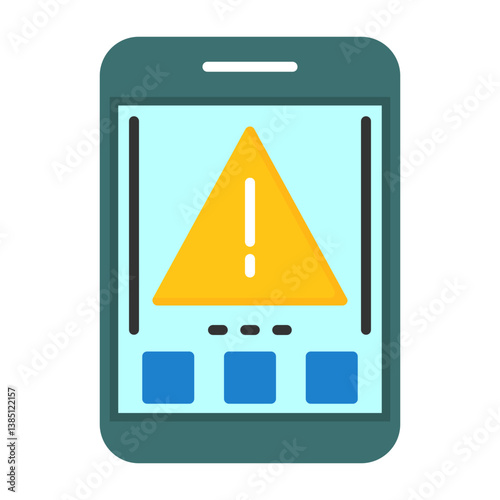 Error Flat Icon Style