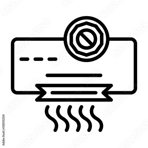 Stop symbol Icon