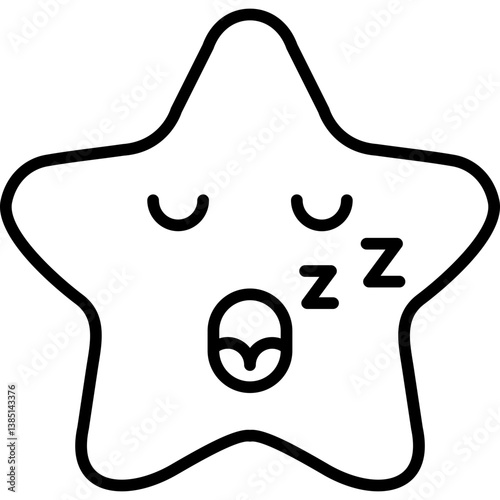 Sleepy Star Icon