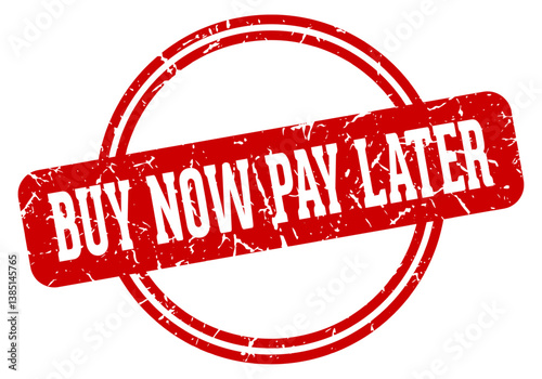 buy now pay later stamp