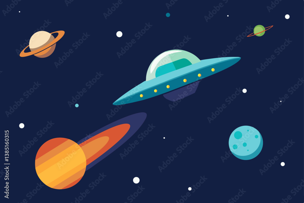 rocket in space rocket in space