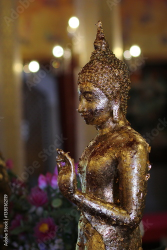 Photography buddha statue in thailand
