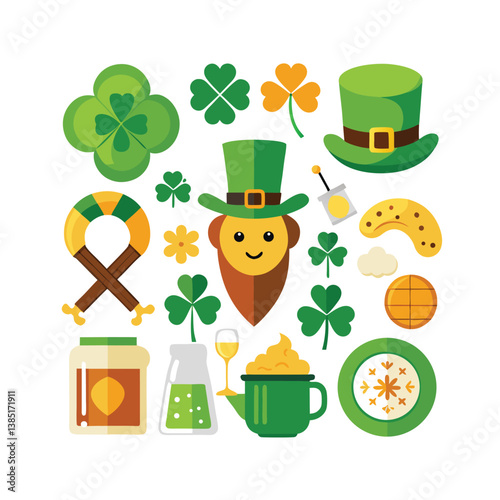 st patricks day icons