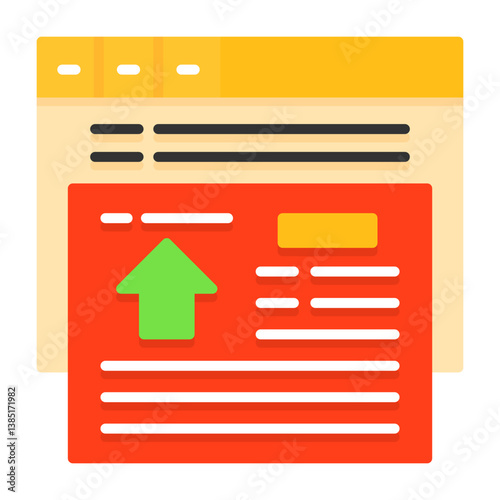 Redirect Flat Style Icon