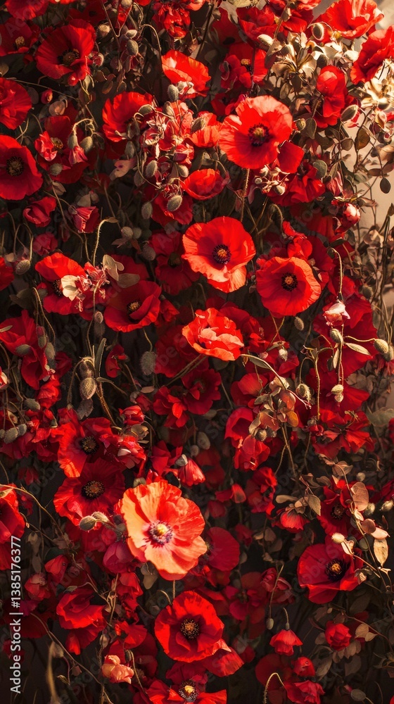 red poppies 