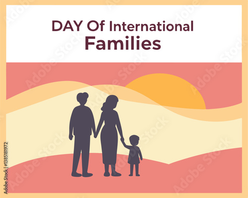 Happy International Day of Families 2025: Text-Based Holiday Greeting.