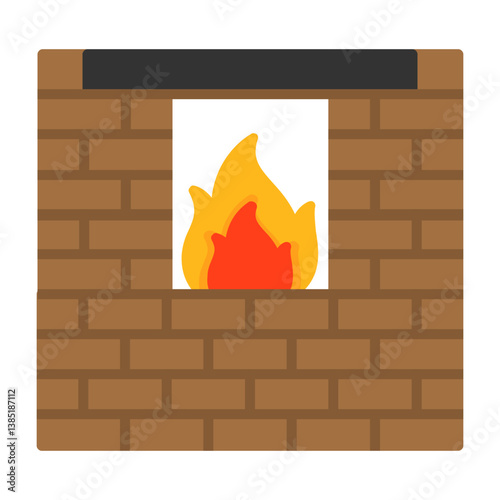 Stone Flat Style Icon 