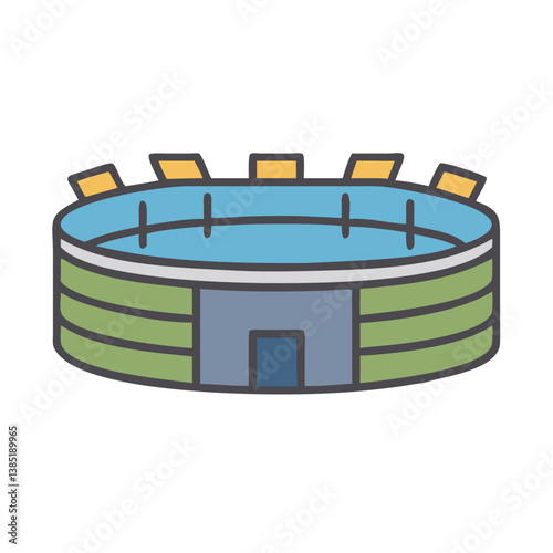  Dynamic Arena Icon for Competitive Events