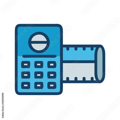  Dynamic Calculator Tape Icon for Finance