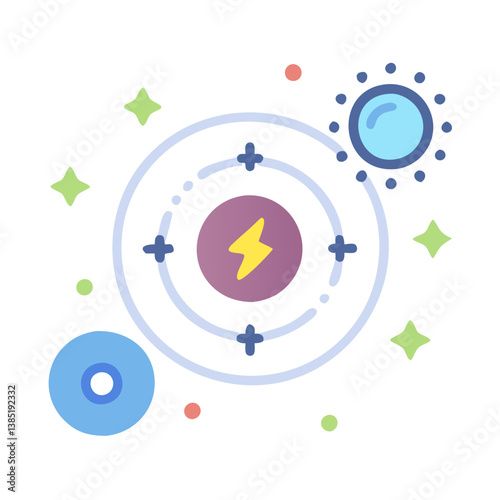  Creative Cosmic Energy Icon for Astronomy
