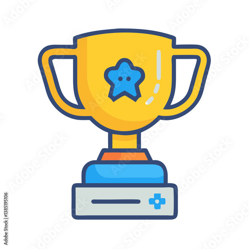  Dynamic Esports Trophy Icon for Competitions