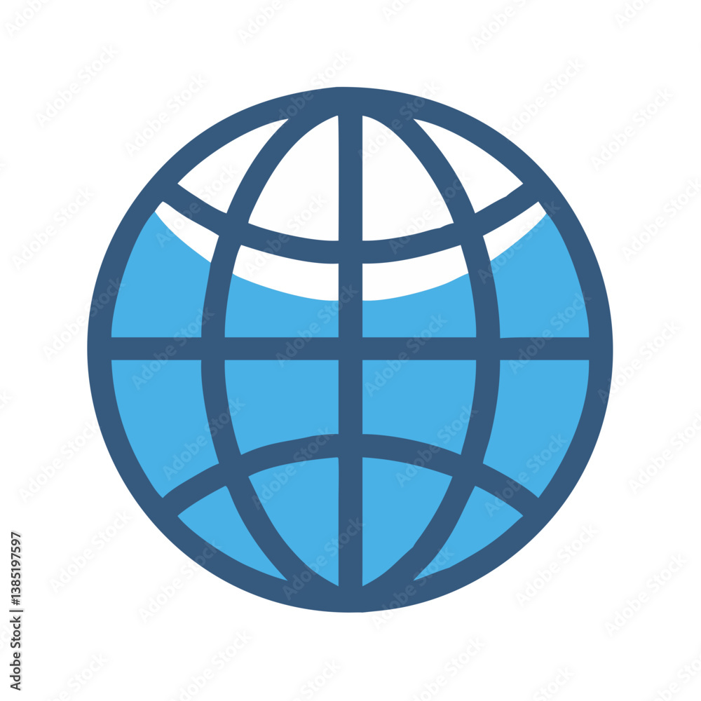 Creative Globe Icon for Studies Creative Globe Icon for Studies