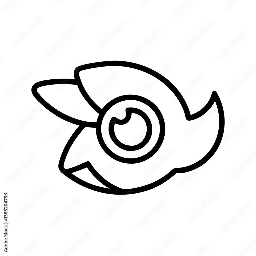 crunchyroll icon flat vector crunchyroll icon flat vector