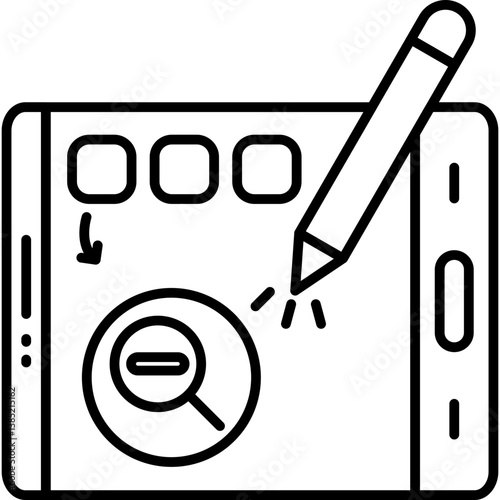 Zoom Out Icon