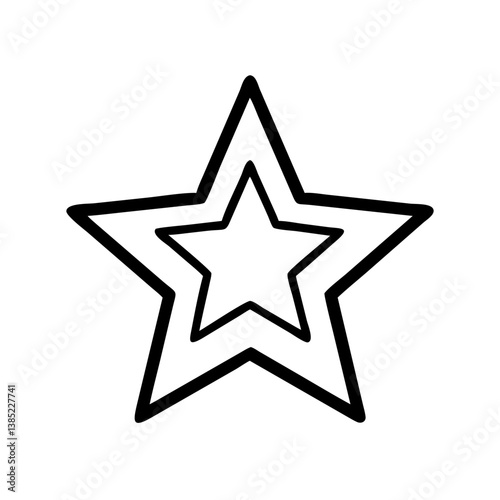 star icon flat vector