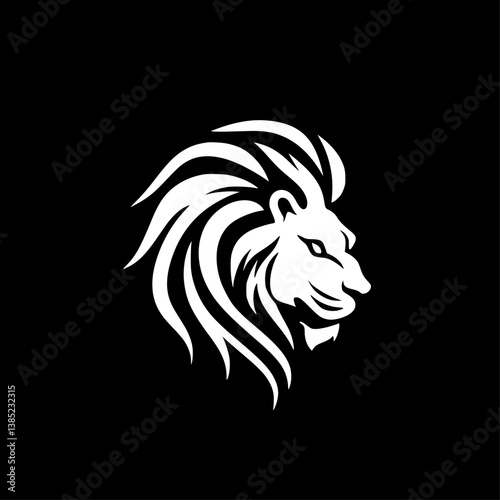 Wallpaper Mural Lion - High Quality Vector Logo - Vector illustration ideal for T-shirt graphic Torontodigital.ca
