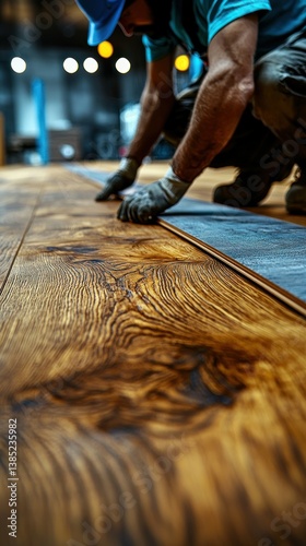 Hardwood Floor Installation: A Craftsman's Precision