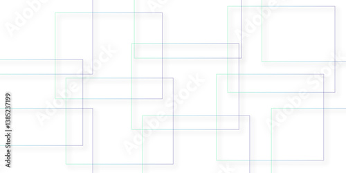 Abstract background with cubes. Modern geometric background. White ceramic brick tile.	