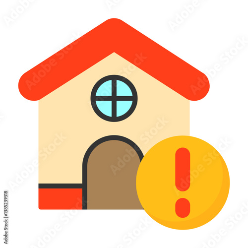 Home Flat Style Icon
