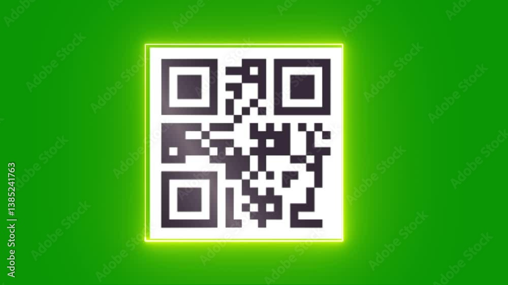QR Code green screen