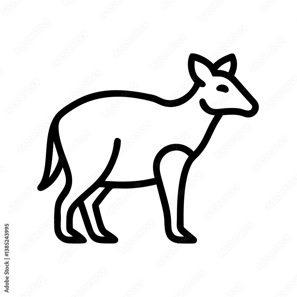 Fototapeta premium animal flat vector