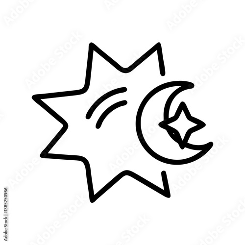 pulsar flat vector
