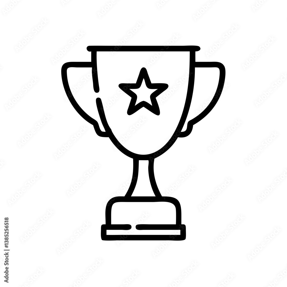 trophy flat vector trophy flat vector