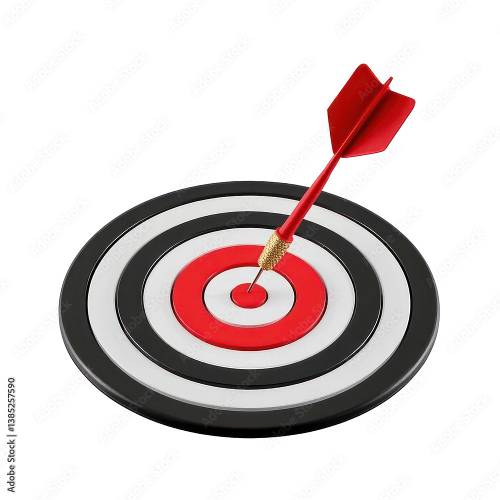 Red Arrow Aim To Business Target Goal Hit Success Center Accuracy Competition Symbol Or Strategy Dartboard And Winner Bullseye Archery Isolated On Transparent Background , Generative AI Red Arrow Aim To Business Target Goal Hit Success Center Accuracy Competition Symbol Or Strategy Dartboard And Winner Bullseye Archery Isolated On Transparent Background , Generative AI