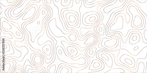 Fluid elevation linework in a seamless background inspired by terrain mapping


