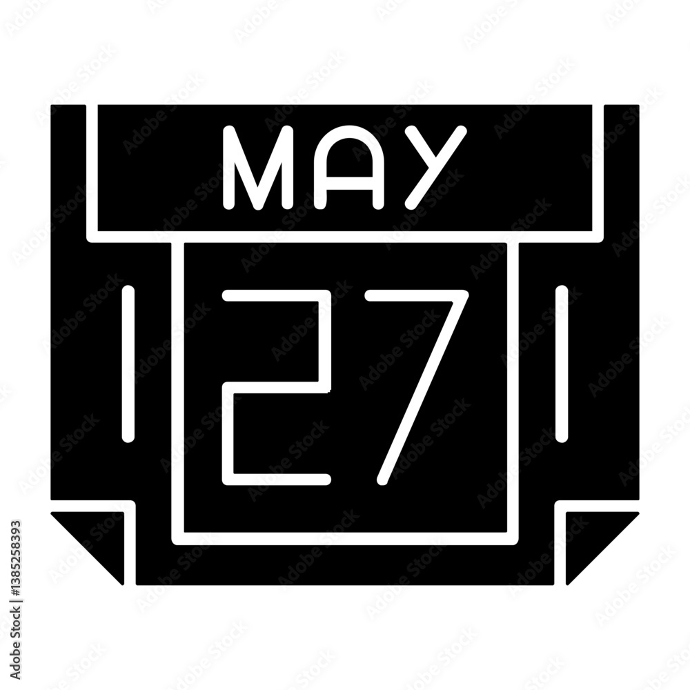27 May Solid Style Icon 27 May Solid Style Icon