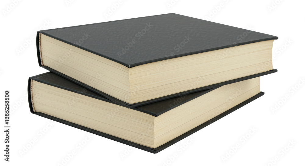 Isolated Stack Of Books Isolated Stack Of Books